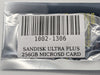 SanDisk Ultra PLUS 256GB microSDXC UHS-I Memory Card with Adapter