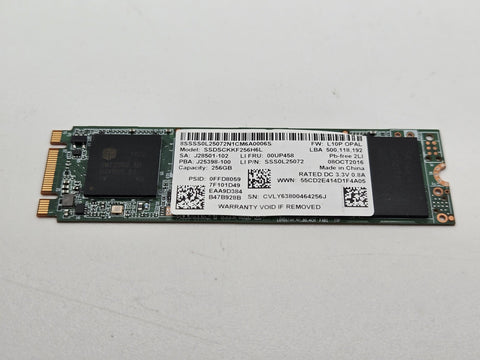 256GB Intel SSDSCKKF256H6L SATA M.2 2280 SSD
