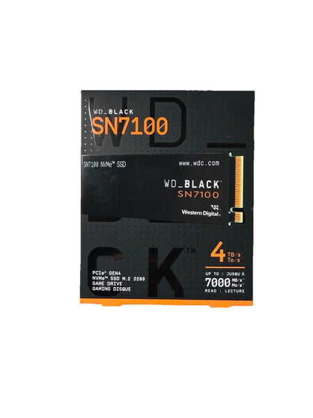 NEW Western Digital BLACK SN7100 4TB ssd