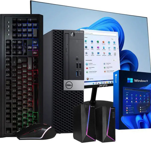 Dell OptiPlex 5060 Desktop i5-8500 16GB RAM 500GB SSD + 1TB HDD W11