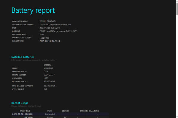 Surface Pro 5 2-in-1 12