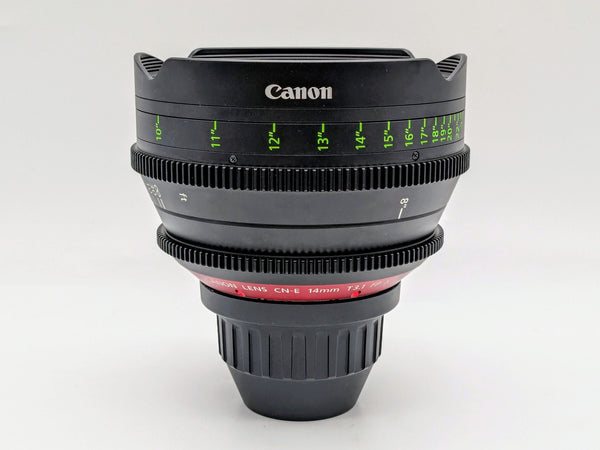 Canon Sumire Prime CN-E 14mm T3.1 FP X Cinema Lens (PL Mount)