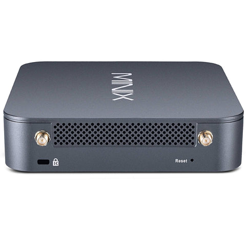 MINIX J51-C8 Max Mini PC, 8GB/512GB M.2 PCIe NVMe SSD Windows 11 Pro, Aluminum/W