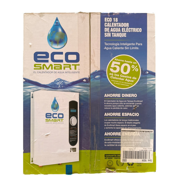 EcoSMART 18Kw Tankless 40 Amps Heater