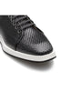 Mezlan A20301 Woven Calfskin Leather Sneakers Black/White Men's Size 12 NWOB