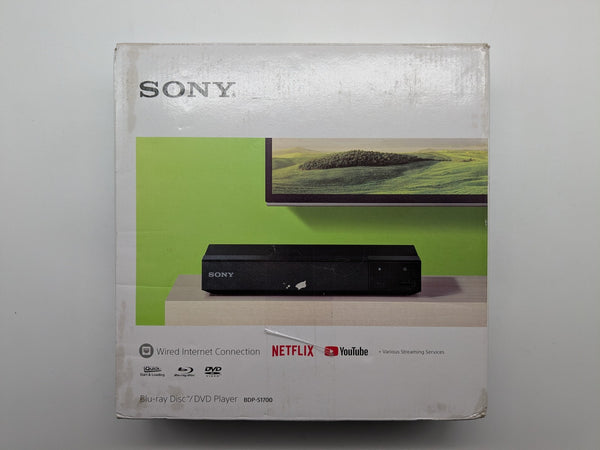 Sony BDP-S1700 WIRED Streaming Blu-Ray Disc Player
