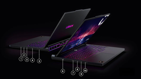 Lenovo Legion Pro 7 Gen 10 16″ AMD Ryzen 9 9955HX 32GB 2TB SSD HD 240hz, 16