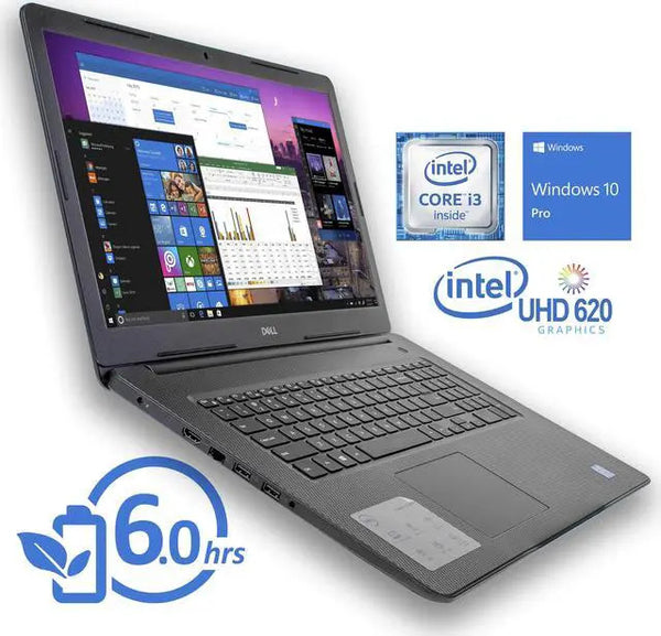 Dell Inspiron 3781 17.3 in FHD Display i3-7020U 8GB RAM 256GB NVMe SSD DVDRW
