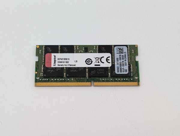 16GB Kingston KCP421SD8/16 16gb 2133MHz DDR4 SODIMM RAM