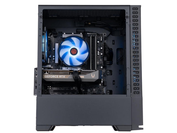ABS Cyclone Aqua Intel i5 14th Gen ZOTAC AMP 5060 8GB RTX SiliconGB 1TB SSD Blac