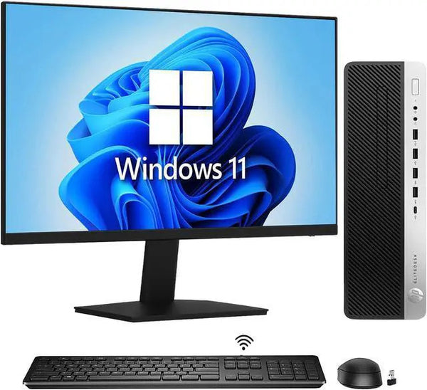 HP Computers EliteDesk 800 G4 SFF Business Desktop System Intel i7-8700 1TB NVMe