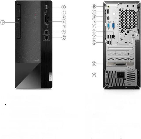 Lenovo ThinkCentre neo 50t Gen 3 Tower Desktop 2022 Core 12100 256GB i3-12100