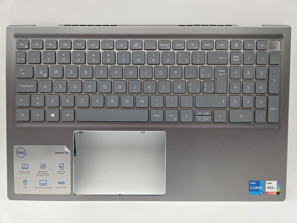 Dell Inspiron 15 Pro 5510 5515 Palmrest Spanish Backlit Keyboard 06P0TG 6P0TG