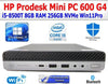 HP PRODESK 600 G4 MINI PC i5-8500T 8GB RAM 256GB NVME WIN11PRO EXTRAS