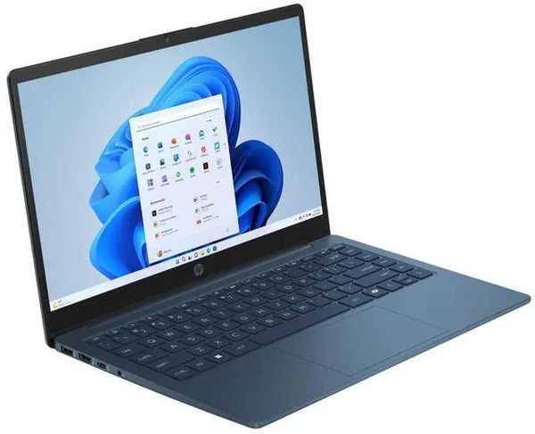HP 14 in Quad-Core Intel N150 16GB RAM 384GB Storage W11 Blue