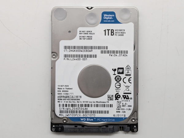 Western Digital 1TB 2.5'' SATA 5400RPM (WD10SPZX)
