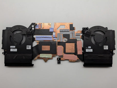 Genuine 0JR4HP JR4HP Dell Alienware M15 R4 CPU Cooling Fan Heatsink