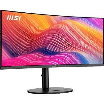 MSI Modern MD342CQP 34 in 1440p HDR 120 Hz Ultrawide Curved Monitor Black