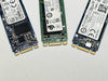 LOT OF 12 Assorted Brands 128GB SATA M.2 2280 SSD