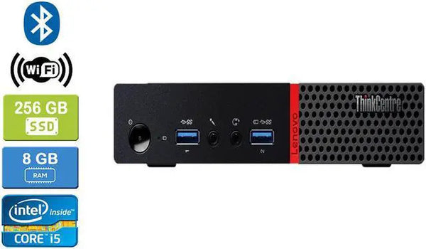 LENOVO M700 TINY i5-6500T 8GB RAM 256GB SSD Win 10 Pro