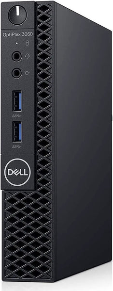 Dell Optiplex 3060 MicroTower 16GB RAM 512GB SSD Core i5-8400T WIN11P Black