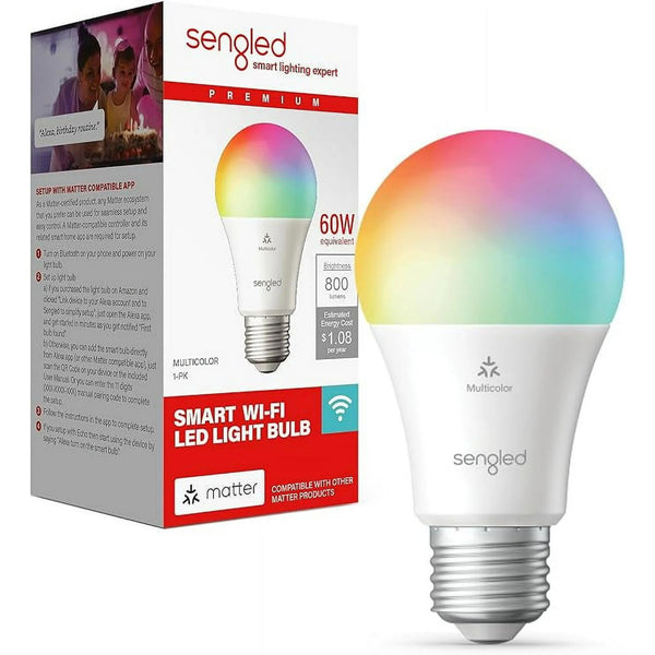 Sengled B11-N11W Smart A19 LED Light Bulb Soft White