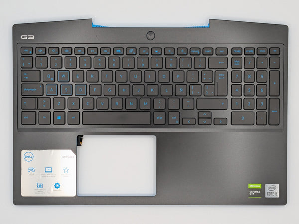 Dell G3 15 2DPKM Palmrest Backlit Spanish Keyboard Assembly