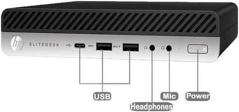 HP 800 G4 MINI i5-8500 8GB 1TB HDD Win 10 Pro 8GB RAM