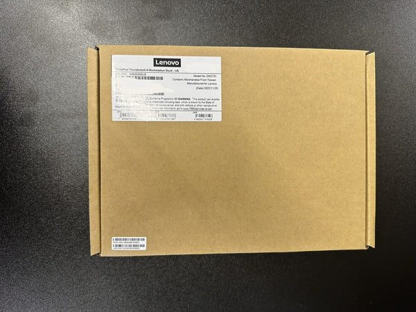 Lenovo ThinkPad Thunderbolt 4 Workstation Dock US Plug NEW SEALED