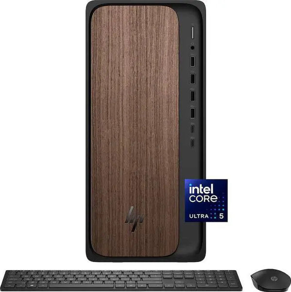 HP - OmniDesk Desktop - Intel Core Ultra 5 - 16GB DDR5 Memory - 1TB SSD - Dark