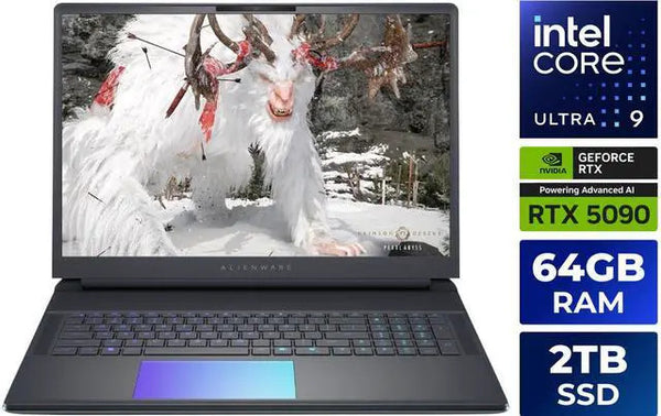 Dell Alienware 18 in 2.5K WQXGA 300Hz IPS Display Core Ultra 9 275HX 64GB RAM