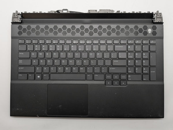 Dell Alienware M17 R4 0YCNFT Black Palmrest Keyboard Touchpad Assembly