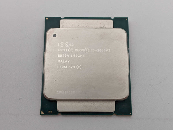 Intel Xeon E5-2603 V3 SR20A 6 Core 1.6GHz LGA2011-3 CPU Processor
