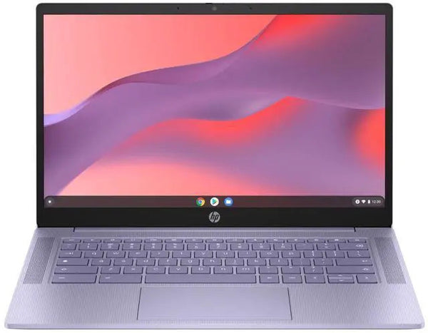 HP Chromebook 14a-nf0000 14 in Intel N100 4GB RAM 64GB eMMC Chrome OS Purple