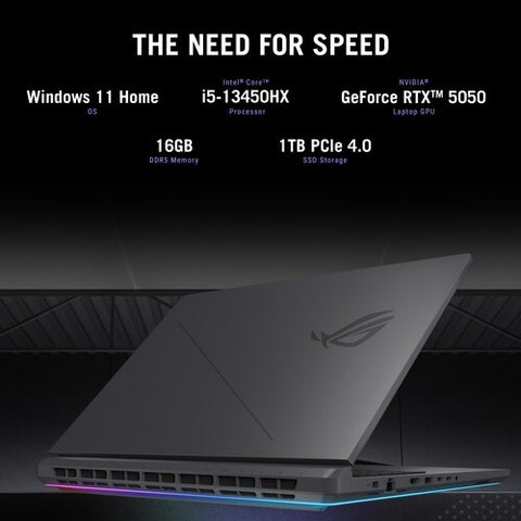 ASUS Republic of Gamers Strix G16 Gaming Intel i5 13450HX 13th Gen 5050 8 GB RTX
