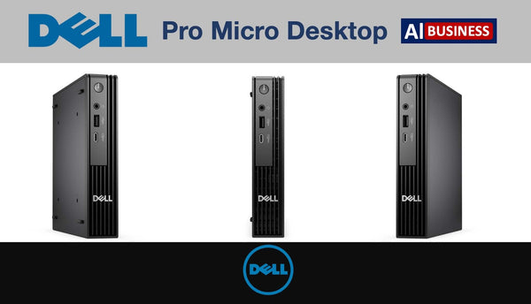 Dell Pro Micro Mini Intel Ultra 5-235T, 16GB DDR5, 1TB PCIe SSD, Intel Graphics,