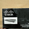 New Sealed SF350-48P-K9-NA, CISCO 48 10/100 PoE+ ports (8 support 60W PoE Switch