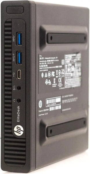 HP EliteDesk 800 G2 Desktop Mini Core i5-6500T 8GB RAM 256GB SSD W10 Pro Wty