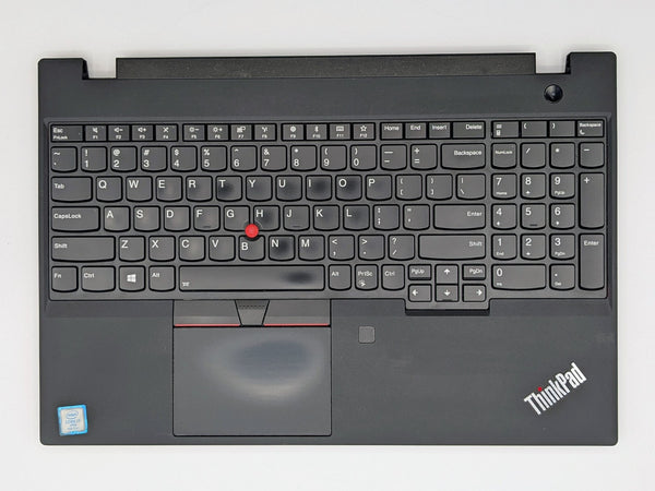 Lenovo ThinkPad T590 Palmrest Assembly Backlit Keyboard Touchpad FP Reader