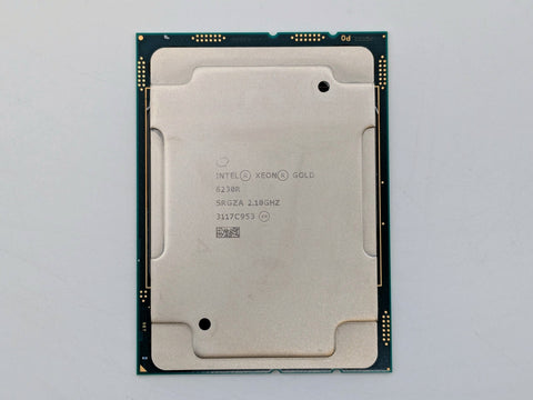 Intel Xeon Gold 6230R 26-Core 2.10GHz150W CPU SRGZA