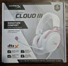 HyperX Cloud III Wired Gaming Headset For PC/PlayStation 4/5/Switch (White-Pink)