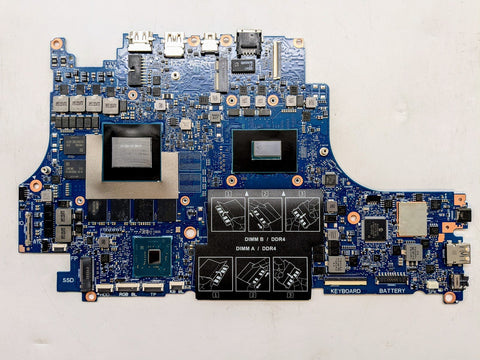 DELL 548H2	G7 5590 / 7590 / 7790 LAPTOP MOTHERBOARD I5-9300H RTX 2060 *READ*