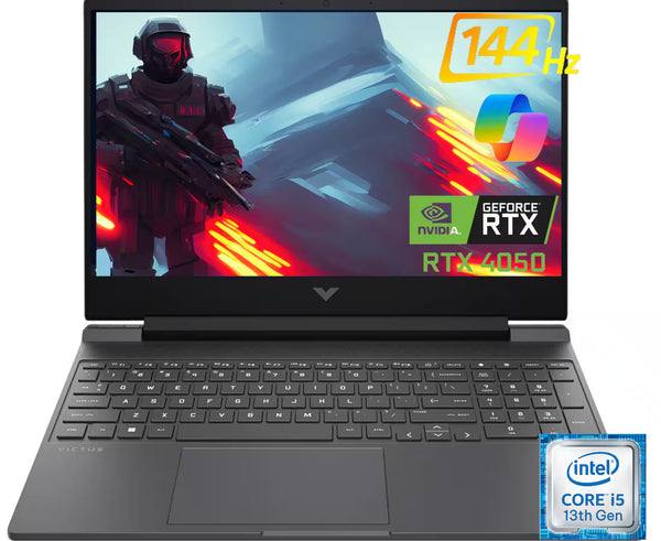 HP - Victus 15.6 in FHD 144Hz Intel Core i5-13420H NVIDIA GeForce RTX 4050
