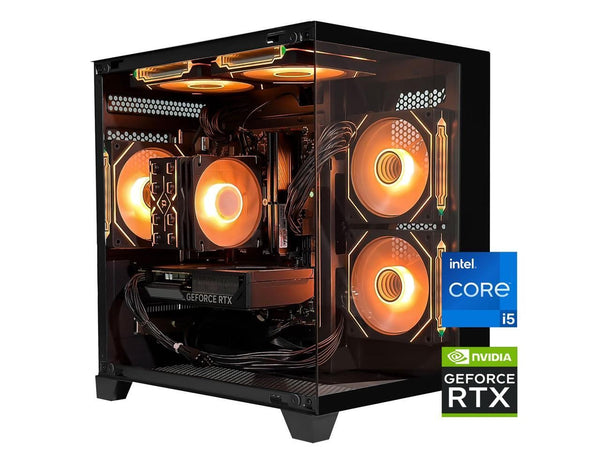 Xidax X-2 R5 7600 + 9060XT XEN Black Ryzen 5 7000 Series AMD Radeon 9060 XT RX 3