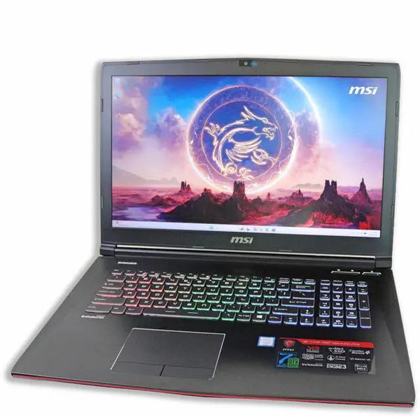 MSI GE72VR 7RF 17.3 in NVIDIA GeForce GTX 1060 i7-7700HQ 16GB RAM 256GB SSD