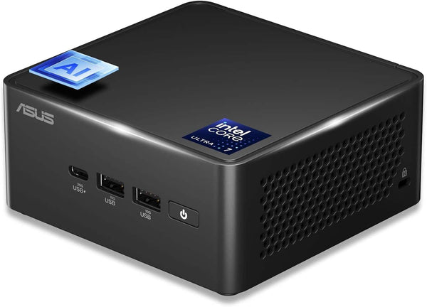 ASUS NUC Mini Ultra 7- 165H, 64GB, 2TB SSD, Intel Arc, No OS, Win 11 Pro Ultra 7