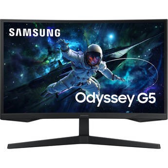 Samsung Odyssey G55C 27 in 1440p HDR 165 Hz Curved Gaming Monitor