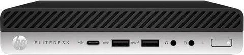 HP EliteDesk 705 G4 Desktop Mini Ryzen 5 Pro 2400GE 3.2Ghz 8GB DDR4 RAM 256GB