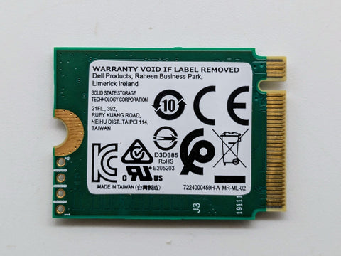0TN2CC SOLID NVMe M.2 2230 SSD CL1-3D256-Q11 NEMe SSSTC 256GB Solid State Drives