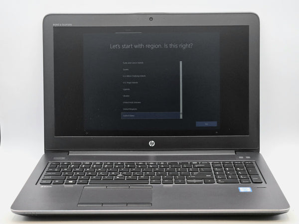 HP ZBook 15 G4 15